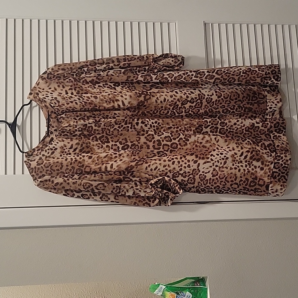 LEOPARD PRINT DRESS
